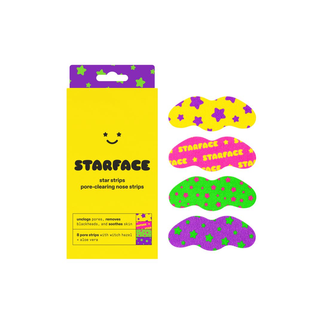 Starface ad — Pimple patches, but make it fun.