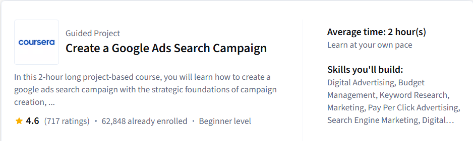 Google Ads specialist