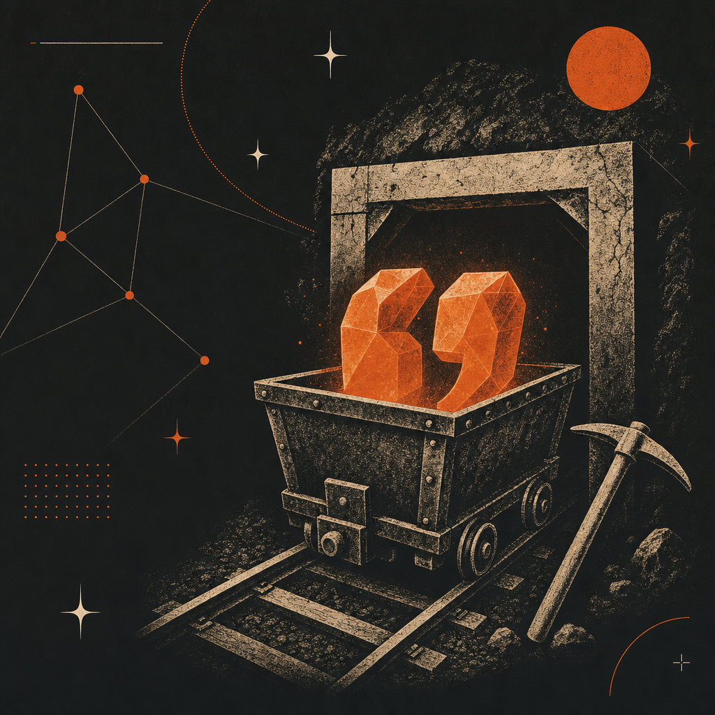 Citation miner — the sources engines trust