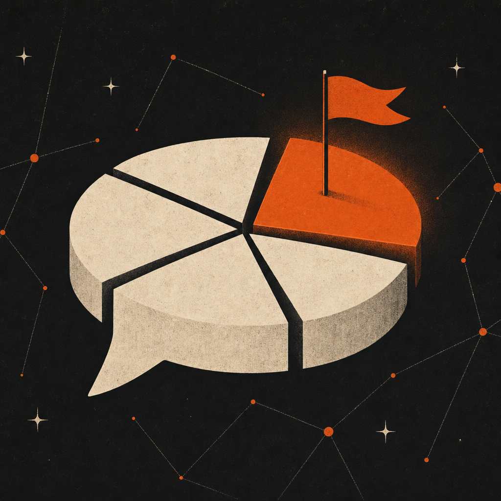 Share-of-answer reporting — the Monday GEO summary